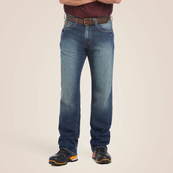 Rebar M3 Loose DuraStretch Basic Straight Leg Jean 34x30 - Picture 1 of 12